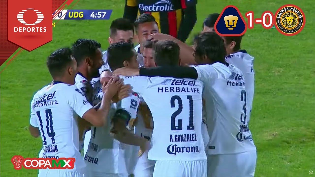 ¡Pumas está en Octavos! | Pumas 2 - 1 U. de G. | Copa Mx - J6 - Cl 19 | Televisa Deportes