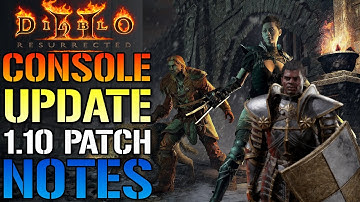 Diablo 2 Resurrected: New Console Update 1.10 Nerfs Firewall! Fixes Bugs & More (Patch Notes)