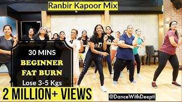 DWD#97 | 30mins Daily - Beginner Bollywood Dance Workout | Ranbir Kapoor Mix | #dancewithdeepti