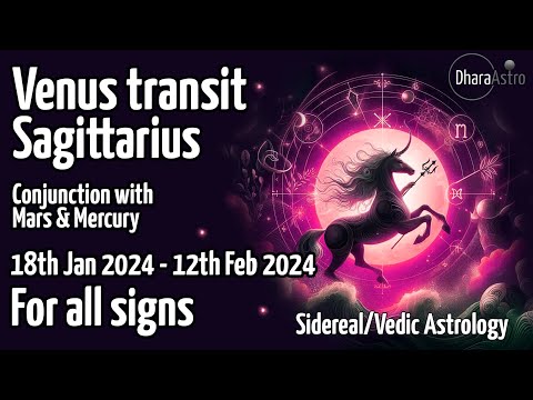 Venera tranzit Oxatan | 18 yanvar 2024-cü il | Vedik Astrologiya Proqnozları