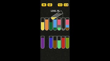 Water Sort Puzzle Level 111 Solved