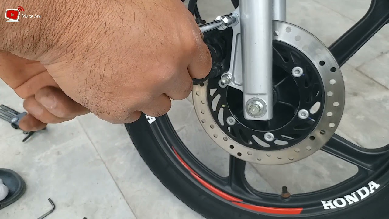 Disk Fren Balatası Nasıl Değiştirilir Honda Cb 125 e