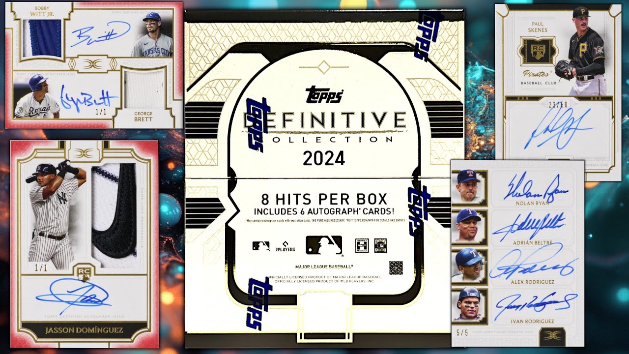 NEW PREMIUM 2024 Topps Definitive Collection Baseball Cards