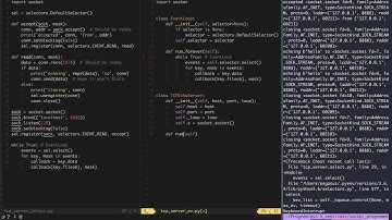 python 编写非阻塞 tcp socket server