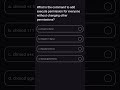 Intermediate Linux Questions#trending #education #linux #ubuntu #unixcommands #linuxshorts