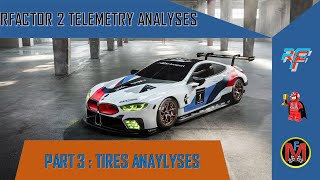 RFACTOR 2 TELEMETRY ANALYSES USING MOTEC PART III TIRES