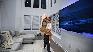 MOVING VLOG: Traveling 17hrs To New Home, New House Reveal, Decorating, New Bed, and More