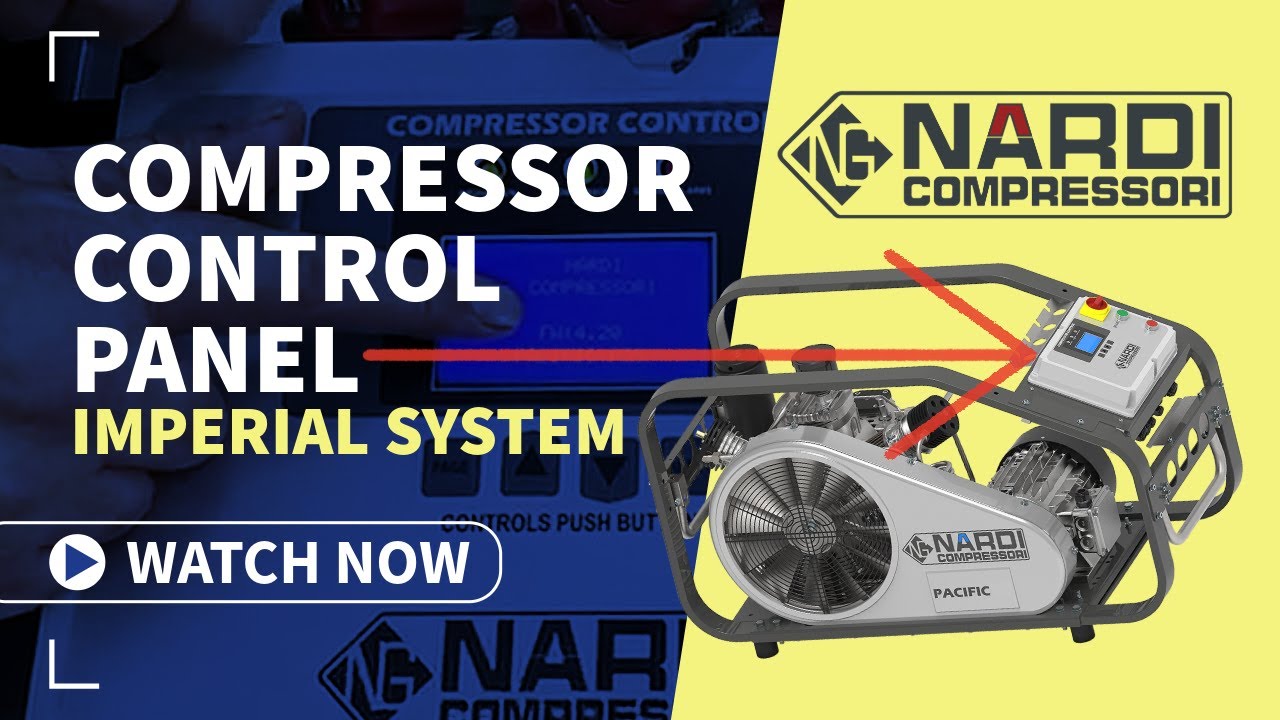 Nardi Compressor Control Panel · Imperial System