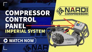 Nardi Compressor Control Panel · Imperial System