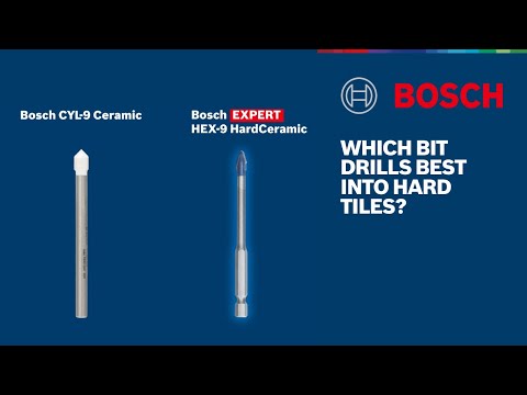 Bosch EXPERT HEX 9 HardCeramic Bits 