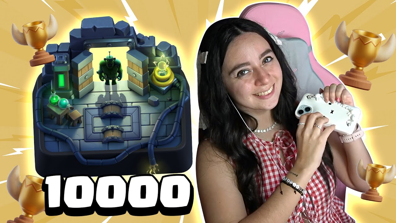 ASMR | BUSCANDO A LAS 10K COPAS EN CLASH ROYALE 🏆✨