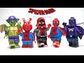 Spider-Man Into the Spider-Verse Unofficial Lego Minifigures