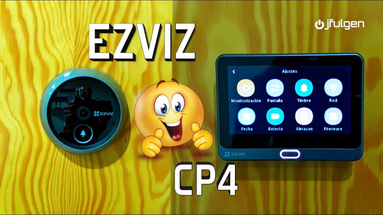 👁️ Ezviz CP4 👀 Una mirilla muy lista!! 😃👍 