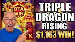 TRIPLE DRAGON RISING MASSIVE JACKPOT HIT