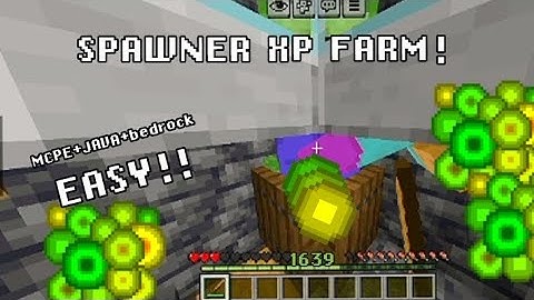 EASIEST Zombie And Skeleton Mob Spawner XP Farm! | Minecraft 1.21+ Tutorial