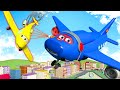 Super Samolot - Carl Super Ciężarówka - Miasto Samochodówdów 🚚 ⍟ Bajki Dla Dzieci