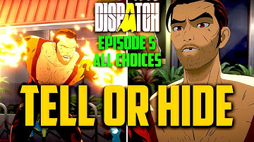 Dispatch | Episode 5 - ALL Different Choices & Outcomes [Uncensored] NO Music/Subtitles