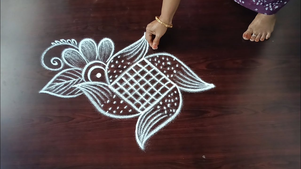 Maasi 1 Friday Kutty kolam//Chukkala muggulu//Simple daily rangoli designs//Sree rangoli