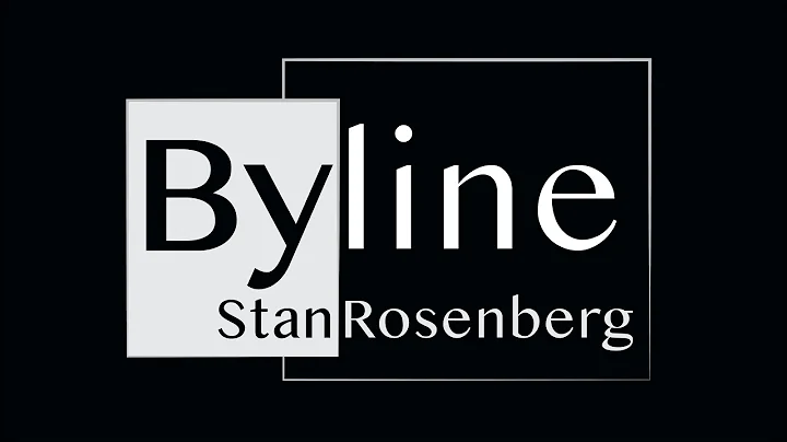 Byline with Stan Rosenberg: Sarah Swartz