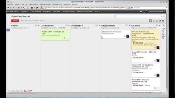 OpenERP - Odoo. Modulo Ventas CRM. Openinnova