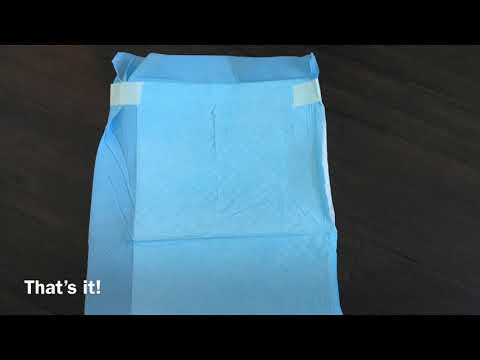 How to make a doggie diaper