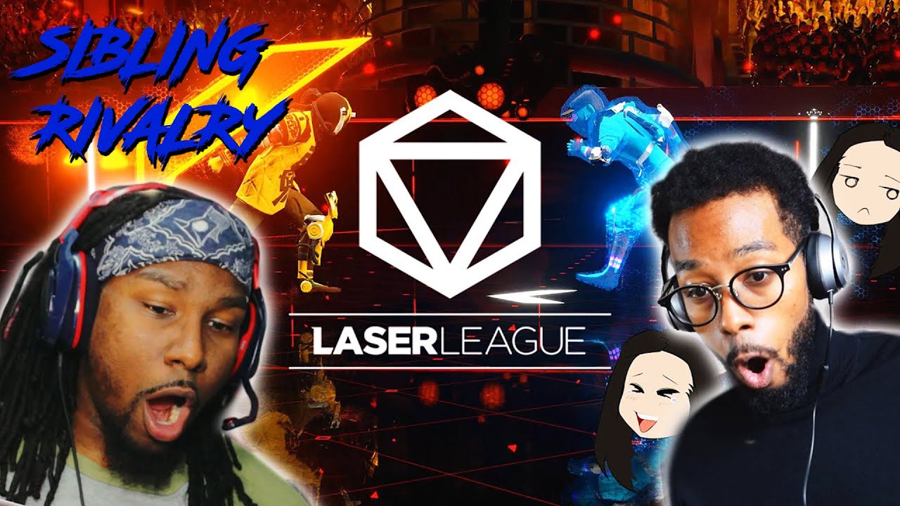 SIBLING RIVALRY! w/ @TheArtistPlays | LASER LEAGUE!