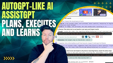 An AutoGPT Style AI Assistant That Plans, Executes and Learns