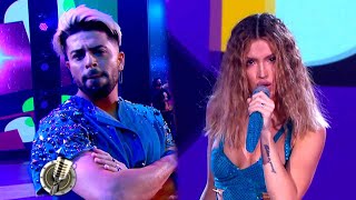 Facu Mazzei Y Agustina Agazzani Cantaron Esa Malvada En Cantando 2020