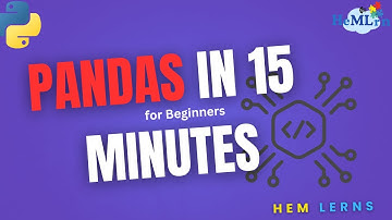 Introduction to Pandas in Python | Pandas Tutorial for Absolute Beginners