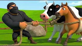 Download Lagu Thief in Old MacDonald’s Farm 😱 | Every Animal Is Gone! 🐄🐎 MP3
