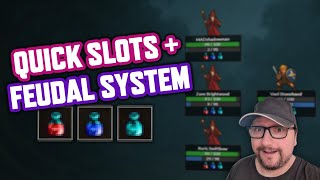 Making an Old School MMORPG - DevLog #2 - Quick Slots & Feudal System