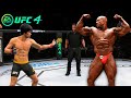 UFC4 Bruce Lee vs John Brown Bodybuilder EA Sports UFC 4 PS5