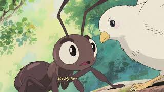 The Dove and the Ant | Bedtime Stories | English Moral Stories | #kidsvideo #kids #bedtimestories screenshot 5