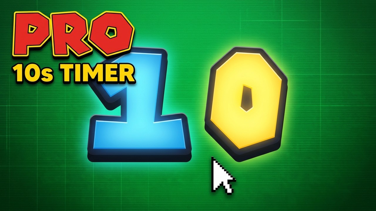 Timer In Mario π’ 10-Second Timer Mario Bros | Green Screen (Chroma Key) | 2026 Movie ...