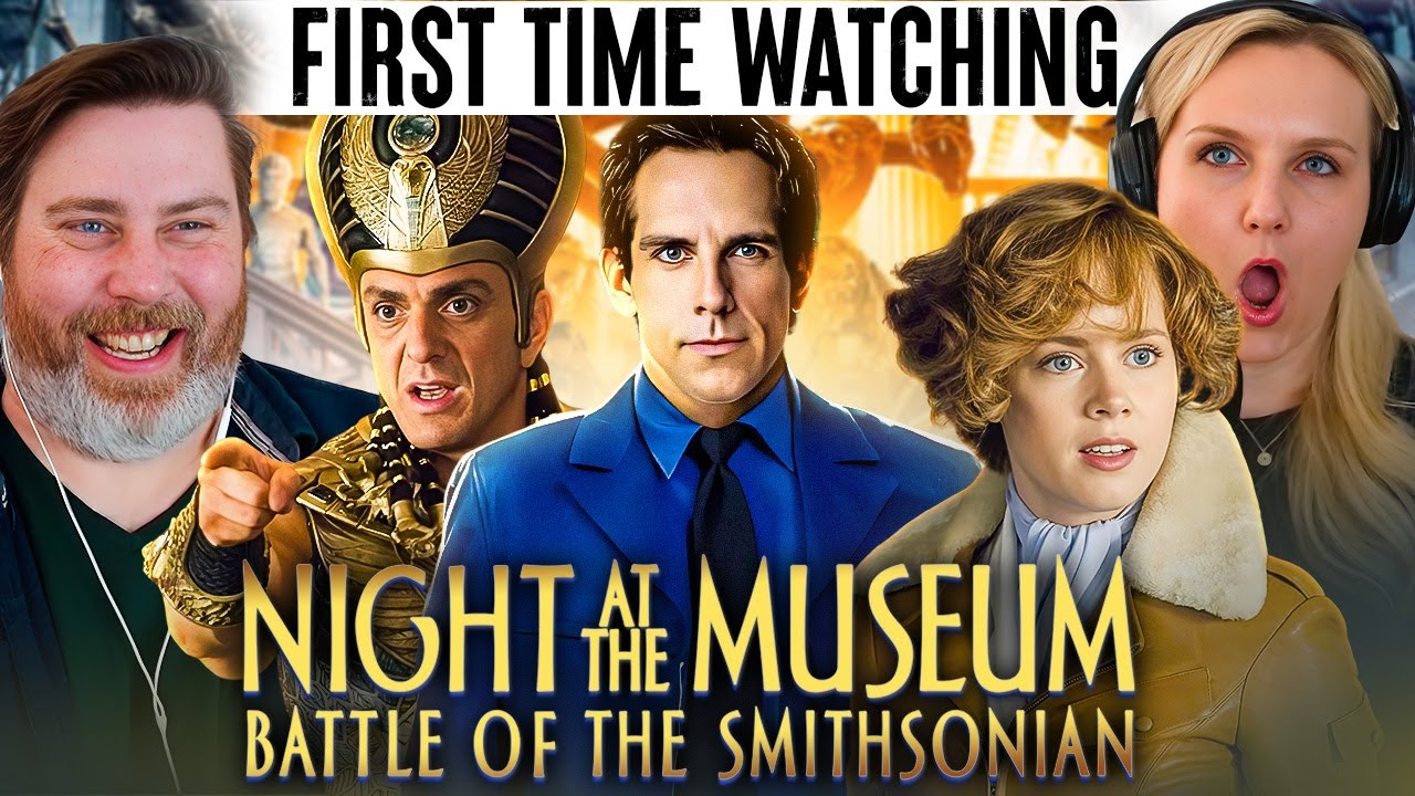 NIGHT AT THE MUSEUM: BATTLE OF THE SMITHSONIAN (2009) | (her) FIRST TIME WATCHING | Movie Reaction
