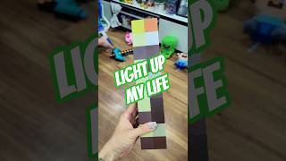 Light up the way with Minecraft Torch! #minecraftmovie #collectibletoys #minecraftlover #minecraft
