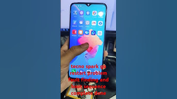 tecno spark go restart problem fixed