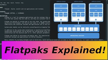 Flatpaks (Very Poorly) Explained!