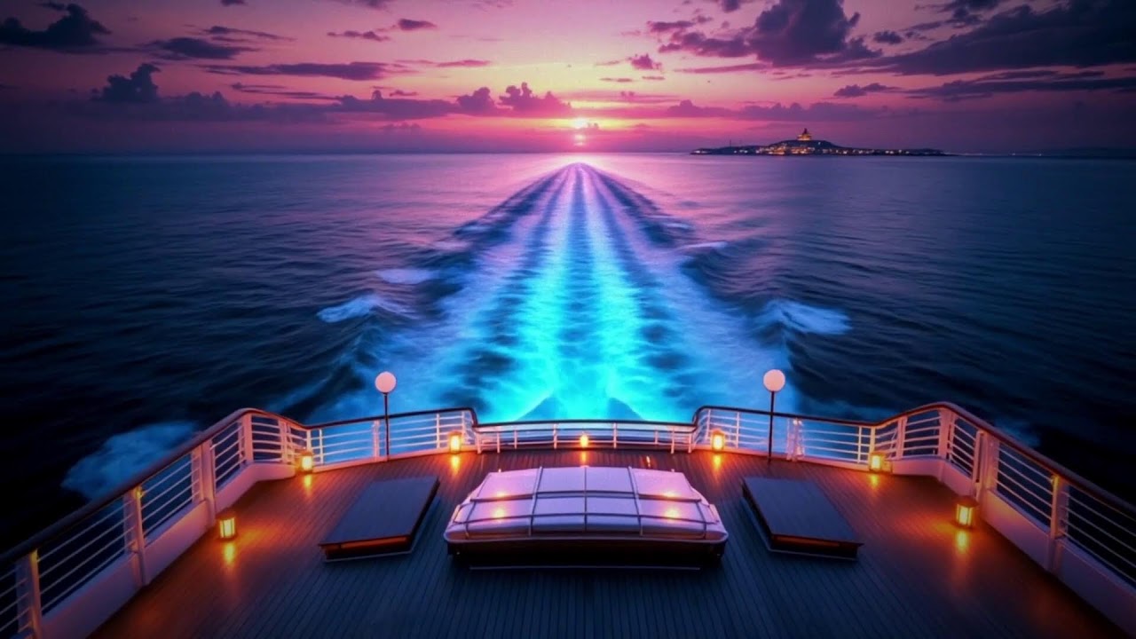 Cruise Ship at Sea LIVE: Ocean Sounds and a Bedtime Story to Fall Asleep To