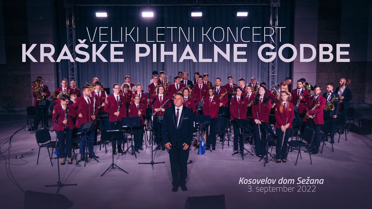 Veliki koncert Kraške pihalne godbe, september 2022