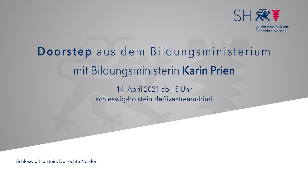 Doorstep zum "Schulstart nach den Osterferien"