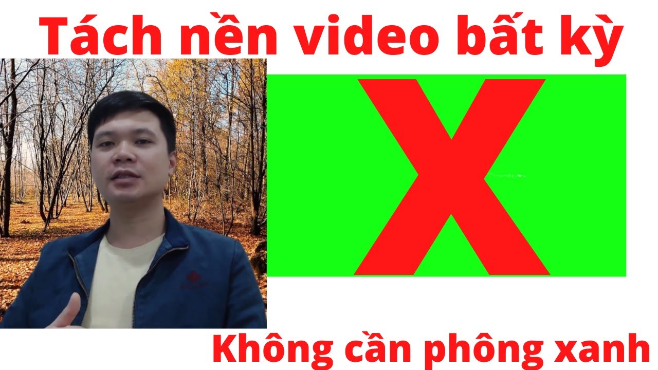 Cách Tách nền video không cần phông xanh Đơn giản và hiệu quả trong sản xuất video