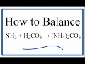 Balancing Chemical Equations Practice