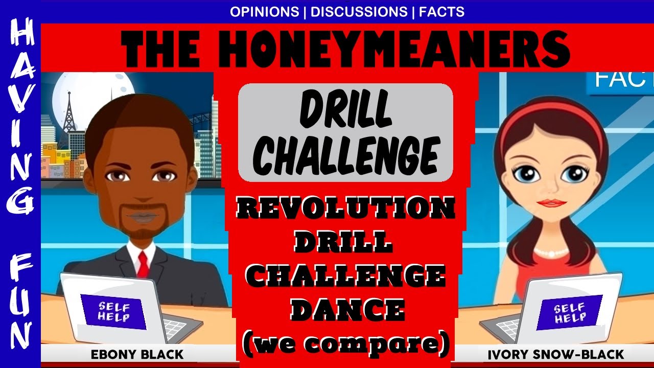 ✅ REVOLUTION DRILL CHALLENGE DANCE - EBONY AND IVORY,  WE COMPARE