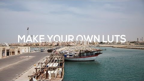 MAKE YOUR OWN LUTS! | Capture one 9 & Lightroom