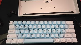 MX2A黑 × Neo60 core 無鋼(無定位板) 熱插拔 無棉 打字音 記錄 / No plate & No foam (foamless) Sound test