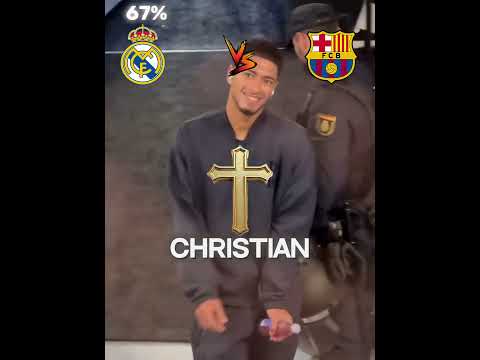 Real Madrid VS Barcelona | Players’ religion #football #realmadrid #barcelona