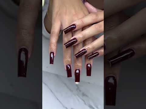 So Dreamy Perfect For Fall Nails Shortsvideo Trending Howto