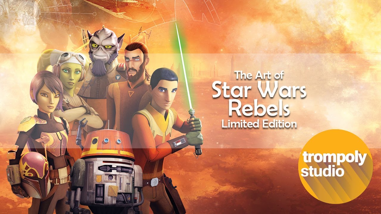 The Art of Star Wars Rebels Limited Edition flip through