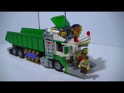 オリジナル？ LEGO 7998 Heavy Hauler (重量運搬車) 改造して